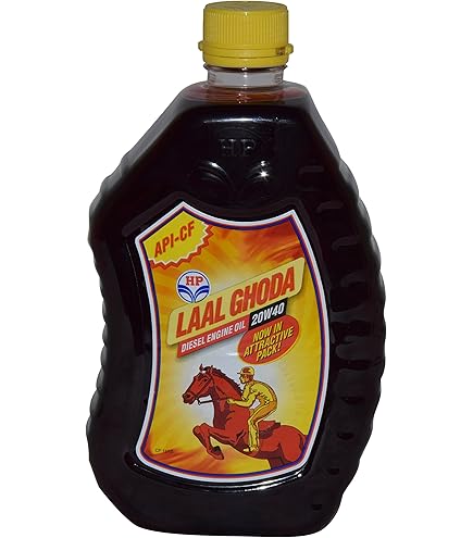 HP Lubricants Laal Ghoda 20w-40 Synthetic Engine Oil Suitable for Diesel Engines (500 ml)